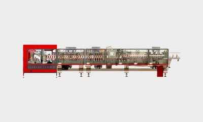 Horizontal Packaging Machine Volpak Multihead weigher machine